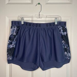 Under Armour Blue Athletic Shorts